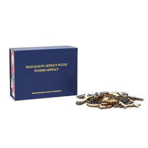 New 3D Wooden Jigsaw Puzzle Gifts Kids Adult Interactive Puzzle Games